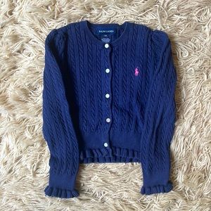 Ralph Lauren 6x Fall Cardigan